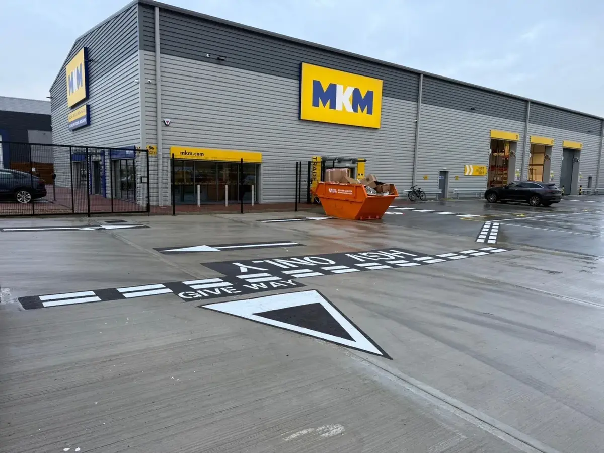 Thermoplastic road markings by C&R