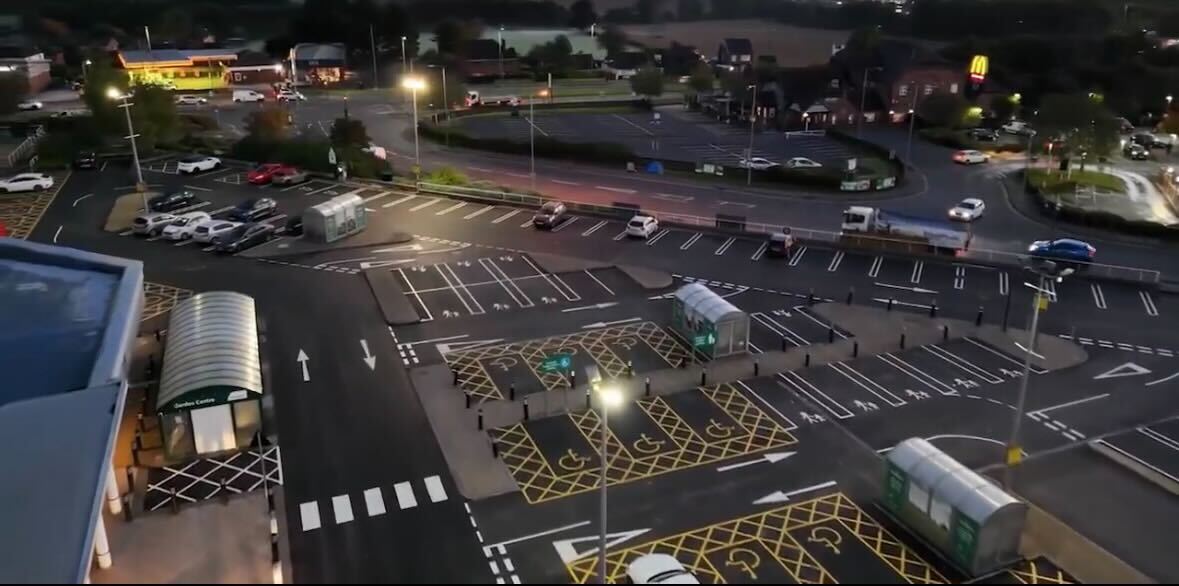 Who Is Responsible for Line Marking in a Retail Park?