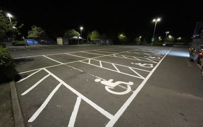 The Importance of Reflective Line Markings for Night-Time Visibility