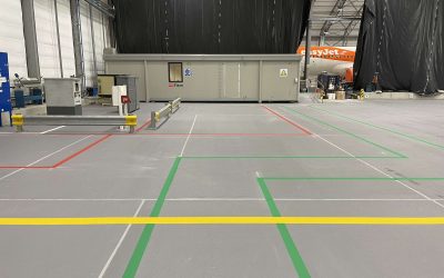How Do Line Markings Improve Warehouse Safety?